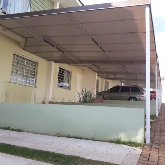 Cobertura de Lona em Paulínia SP — Instalação em estacionamento