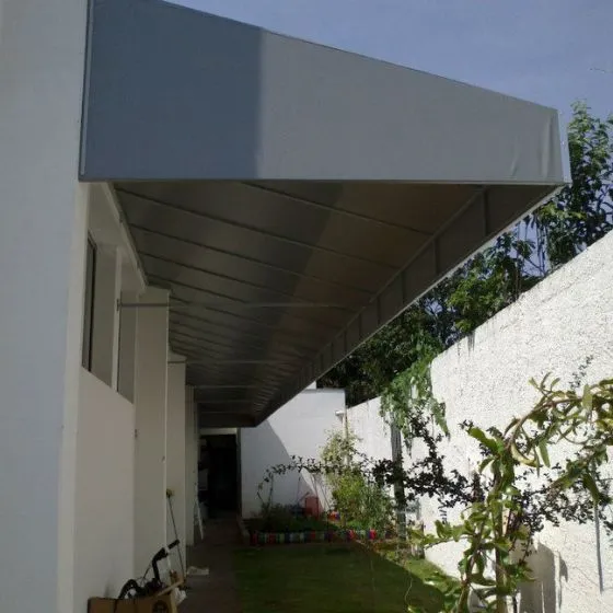 Cobertura de Lona em Paulínia SP — Cobertura com calha lateral para escoamento